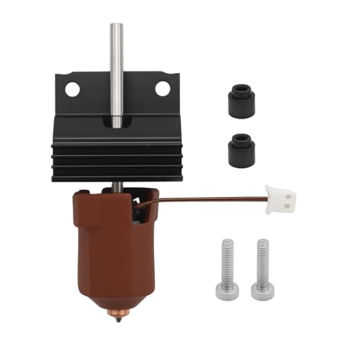 Hoypeyfiy K1C Ceramic Heating Block Kit, K1 Max/K1C Hotend Kit, 3D Printer Parts All Metal Quick-Swap Nozzle Kit Heat Break 300°C High Temperature 600 mm/s High Flow type2