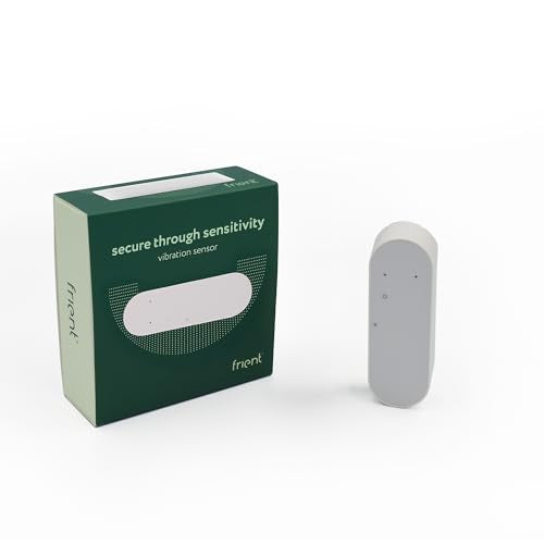 frient Vibration Sensor - Zigbee 3.0 Tilt & Temperature Sensor, White
