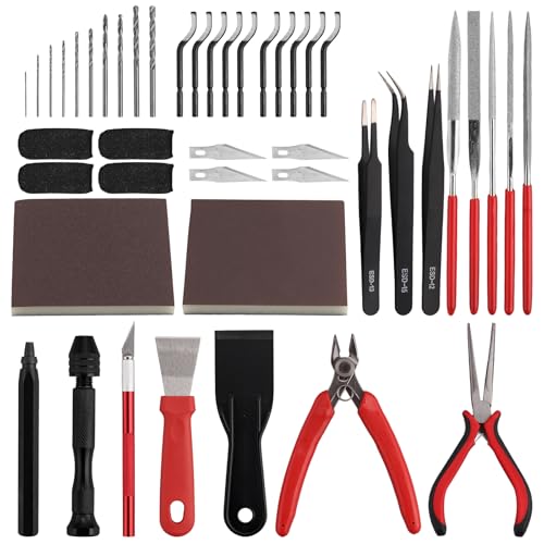 KAMTOP 46-Piece 3D Printer Tool Kit, All-in-One 3D Printing Accessories