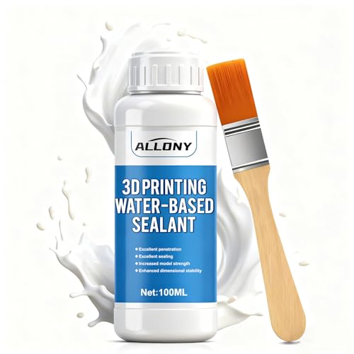 Water-Based Seal for 3D Printing, 100ML 3D Paint, Airtight Protection