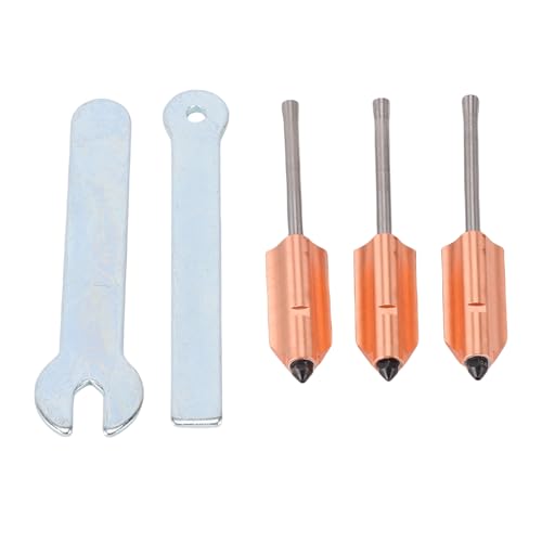 VBESTLIFE Detachable Hardened Steel Nozzle for Flashforge AD5X - 3Pcs Bimetallic High Temp Nozzles, Fast Release Replacement Hotend Kit