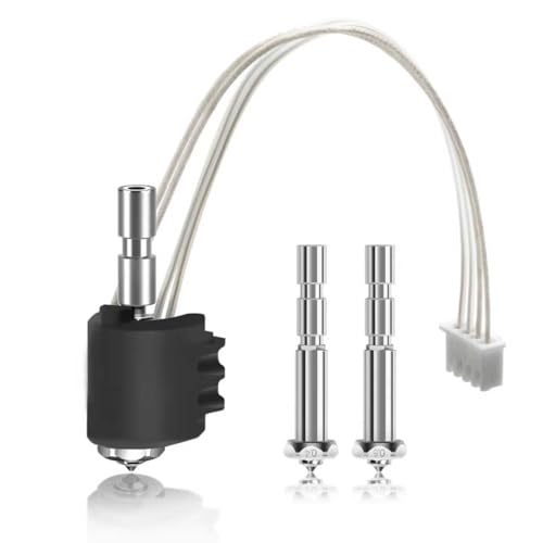 IdeaFormer 3 Pieces Kobra 3 Max Hotend Set, Quick-Swap Integrated Extruder Hotend with 0.4 mm 0.6 mm Hardened Steel Nozzle for Anycubic Kobra 3 Max/Combo