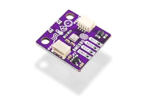 Soldered Environment & Air Quality Sensor BME680 Breakout Board | I2C | 1.71V - 3.6V | Made in EU | 333035