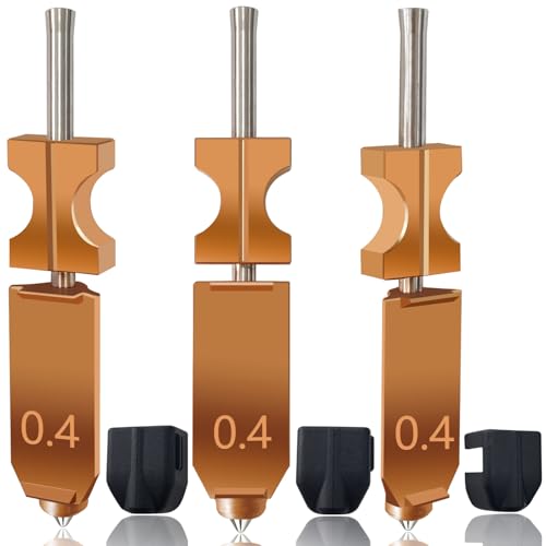 Upgrade 3PK 0.4MM AD5X Hotend Nozzle for Falshforge AD5X Hot End