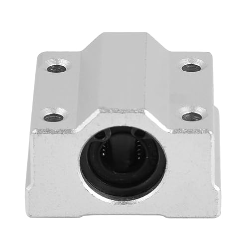 Cocoarm 8mm Linear Ball Bearing Slide, Bushing SCS8UU High Precision Low Friction Linear Bushing Smooth Moving Long Life with Aluminum Base Alloy for 3D Printer CNC