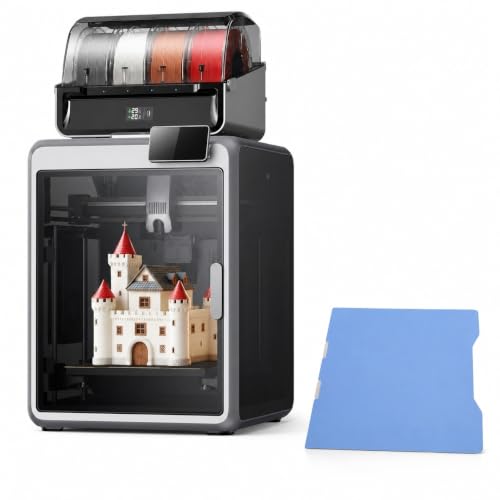3D Printer Cold Build Plate, 270x293mm Double Sided Textured Printing Bed with Microporous Polymer Coating for CREALITY K2