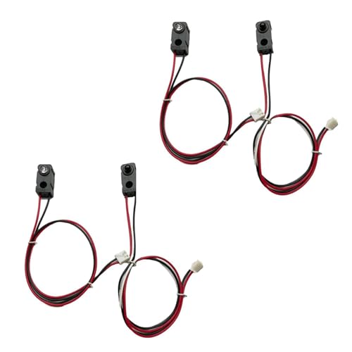 Treedix 2 Sets IR Break Beam Sensor 5MM LEDs Counting Module