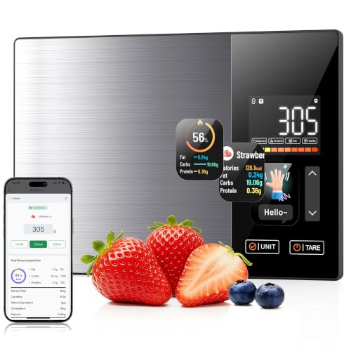 Smart Food Scales Calorie Counting Nutrition Food Scale with TFT Display