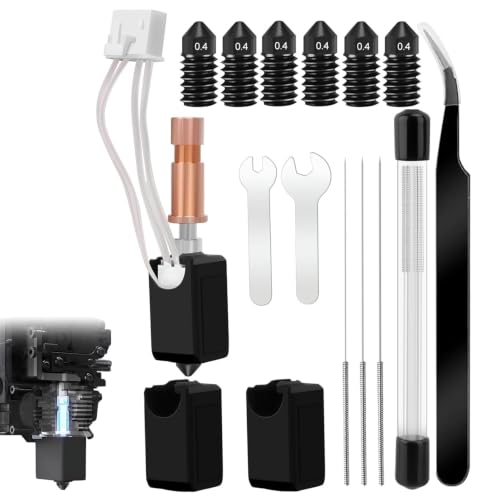 All-Metal Hotend Kit 32PCS, 0.4mm Nozzle for Anycubic Kobra S1
