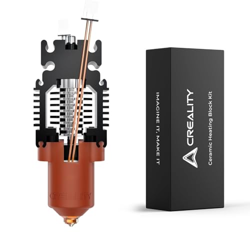 Creality Ender 3 V3 SE/KE Hotend, Ender 3 V3 KE Ceramic Heating Block Kit with Quick-swap Nozzle, Accessory Upgrade Hotend Kit 300℃ High Temperature 600mm/s High-Speed Printing for 3D Printers