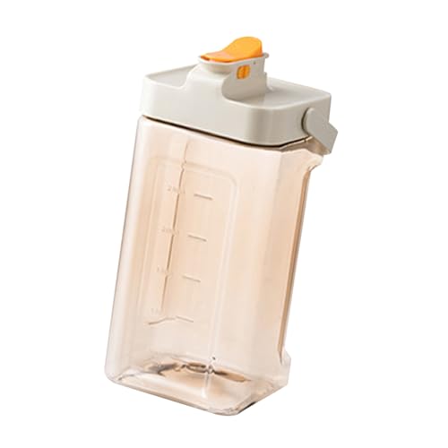 TARSHYRY Large Capacity Portable Drink Dispenser with Spigot 3.5L Cold Kettle Beverage Container for Home Outdoor Camping Picnic Travel Refrigerator Water Dispenser Made of AS PP ABS (Warm White) Warm White
