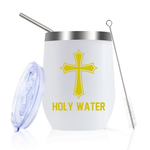 Easter Gifts 12oz Travel Mug Christening Gifts for Girls Goddaughter Godmother Gift God Mothers Religious Gift for Women Funny Friend Present Ideas Christmas Presents for Women Coffee Cup