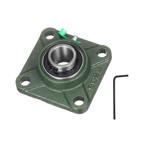 sourcing map UCF205 Pillow Block Bearings,25mm Bore Self Alignment UCF205 (25mm)