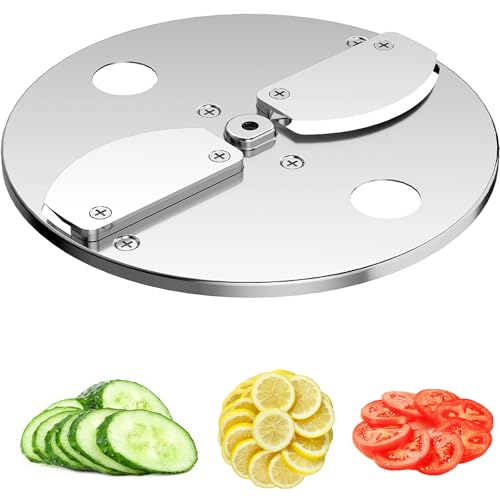 4-in-1 Electric Vegetable Chopper Blade Accessory, Slicing Blade Assembly, Replaceable Blade for GJ817