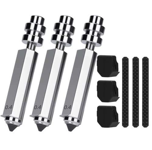 3PCS Kobra X Combo Quick-Swap Hardened Steel Nozzle 0.4mm,High Speed
