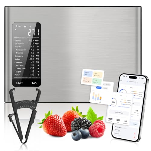 Smart Kitchen Food Scale with Calorie Counting & Nutrition Calculator, 10KG