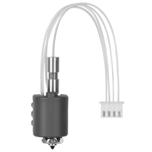 Hotend Kit for Anycubic Kobra 3 Max & Kobra 3 Max Combo, 0.4mm Hardened Steel Nozzle Replacement, 3D Printer Accessories