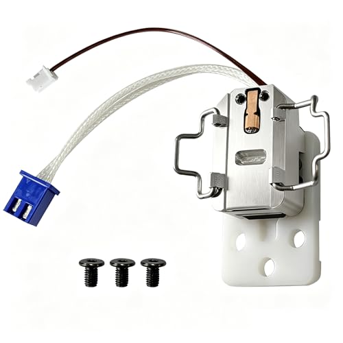 HzdaDeve Heating Assembly Kit for Kobra S1 Max Combo Ceramic Zirconia Heat Insulation Block Heating Component with Heater Cartridge and Thermistor Sensor Heat-Insulating Base Clip for Anycubic Printer 1PK