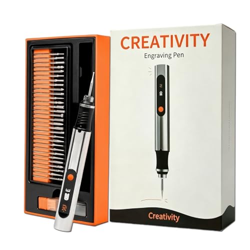 Cordless Rechargeable Engraving Pen Kit, Electric Engraver