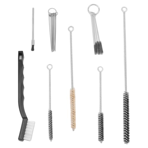 Sprayer Cleaning Kit 17 Pcs Multi-Purpose Paint- Brush Cleaner Tool with Nylon Tube Brushes and Needles