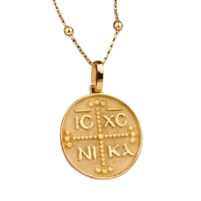 LKBEADS 925 Sterling Silver Saint Benedict Medal Pendant |LK_NLC_00487