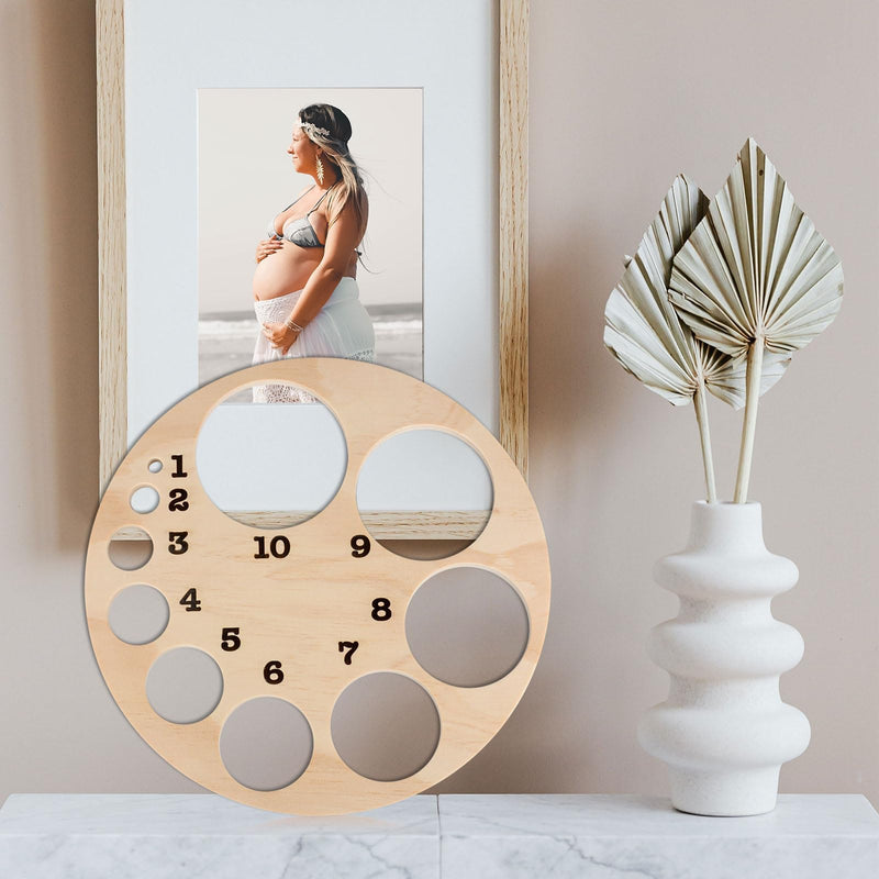 [Australia - AusPower] - Cervical Dilation Board Showing The Opening of The Cervix, Cervical Dilation Wheel for Childbirth Education Classes, Midwife Gift, Doula Gift 