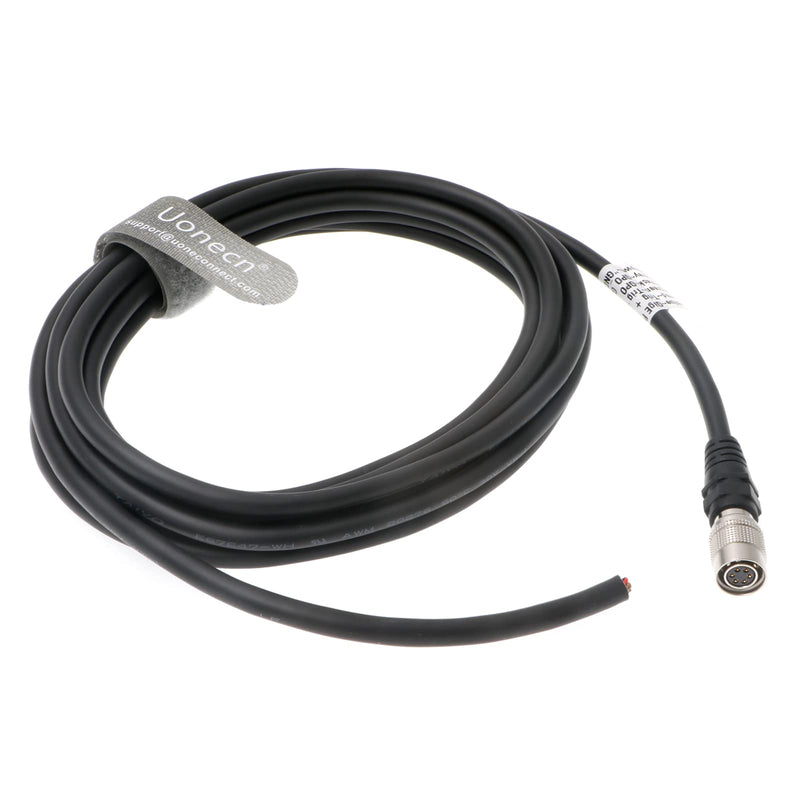[Australia - AusPower] - Industrial Camera Power Trigger IO Signal Cable HR10A-7P-6S 6 Pin Female Plug for Basler AVT GIGE Sony CCD Industrial Camera 3 Meters Injection Version 3 Meters 