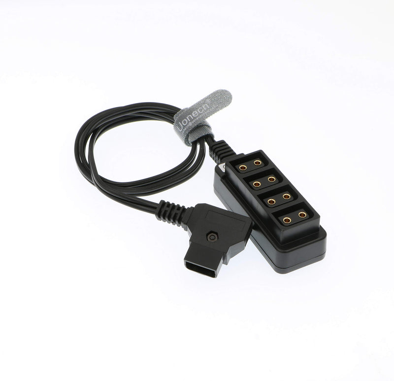 [Australia - AusPower] - Uonecn Power Cable for ARRI RED Cameras TILTA Steadicam IDX Battery 4 Port D-Tap Female to D-tap B-Type Male 