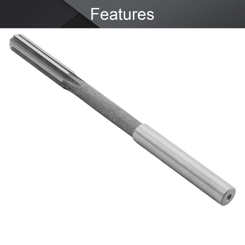 [Australia - AusPower] - Utoolmart Chucking Reamer 3/8", H7 HSS Lathe Machine Reamer, Round Shank Milling Cutting Tool, for Metal Non-Ferrous Metal Copper 1pcs 3/8 in 