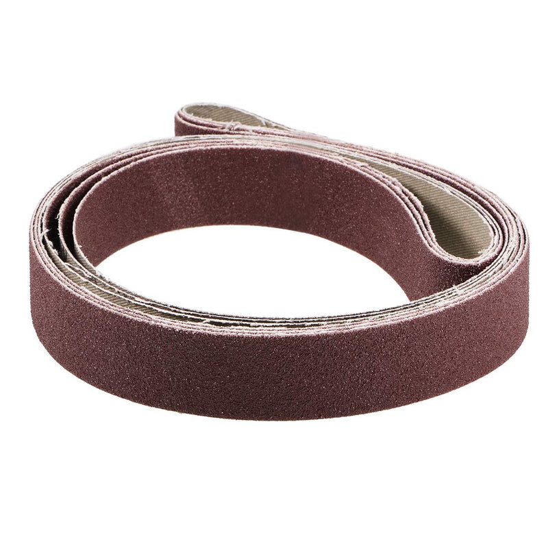 [Australia - AusPower] - uxcell 1" x 42" 100 Grit Sanding Belt Aluminum Oxide Sandpaper Belts for Portable Strip Sander Wood Finishing Metal Drywall Polishing Sharpening Abrasive Paper 3pcs 