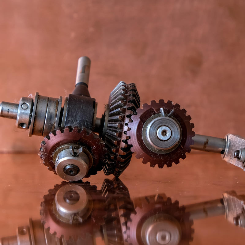 [Australia - AusPower] - uxcell 4pcs Bevel Gear 2 Module 1:1 Reduction Rate 20T 12mm Hole Dia Bevel Pinion Gear Brass, 90 Degree Steering Gear with Keyway for Hardware Mechanical Rotation 
