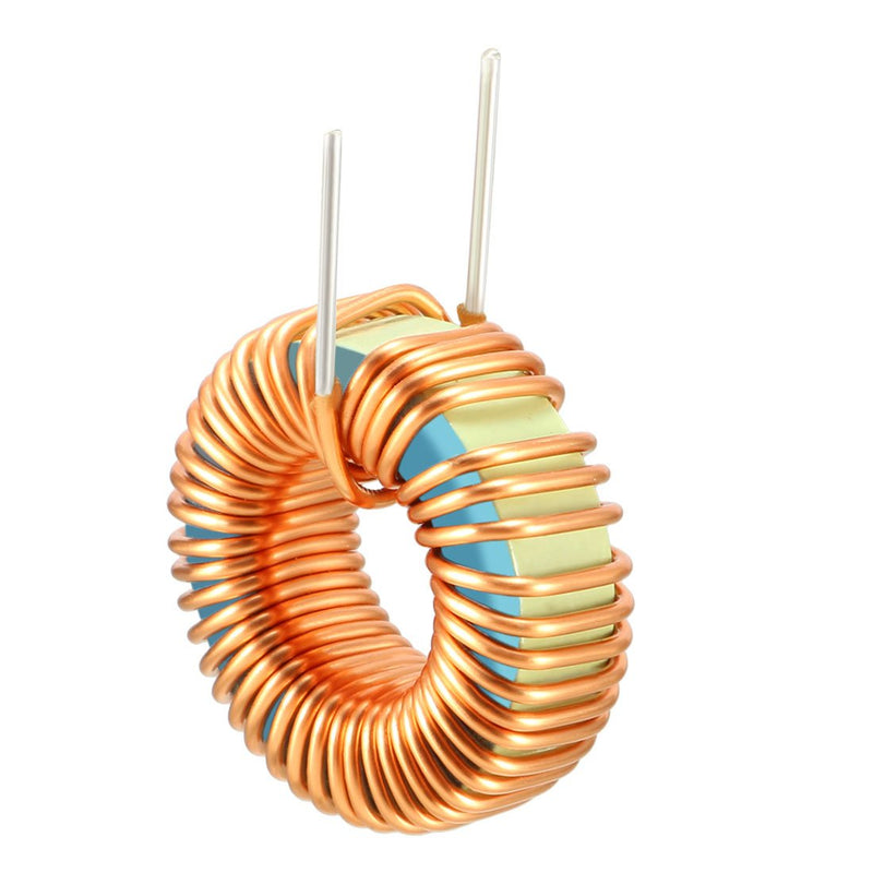 [Australia - AusPower] - uxcell 5Pcs Vertical Toroid Magnetic Inductor Monolayer Wire Wind Wound 100uH 8A Inductance Coil 