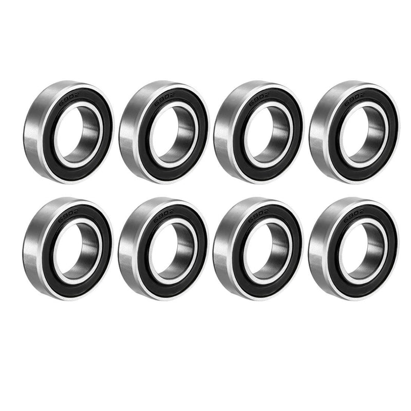 [Australia - AusPower] - uxcell 6902-2RS Deep Groove Ball Bearing 15mm x 28mm x 7mm Double Sealed Carbon Steel Bearings 8pcs 15mmx28mmx7mm 