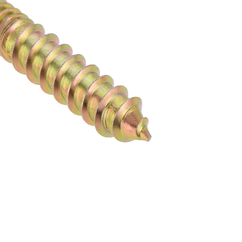 [Australia - AusPower] - uxcell 1/4-20x2" Hanger Bolts Double Head Dowel Screw for Wood Furniture 20pcs 1/4-20x2" 20 
