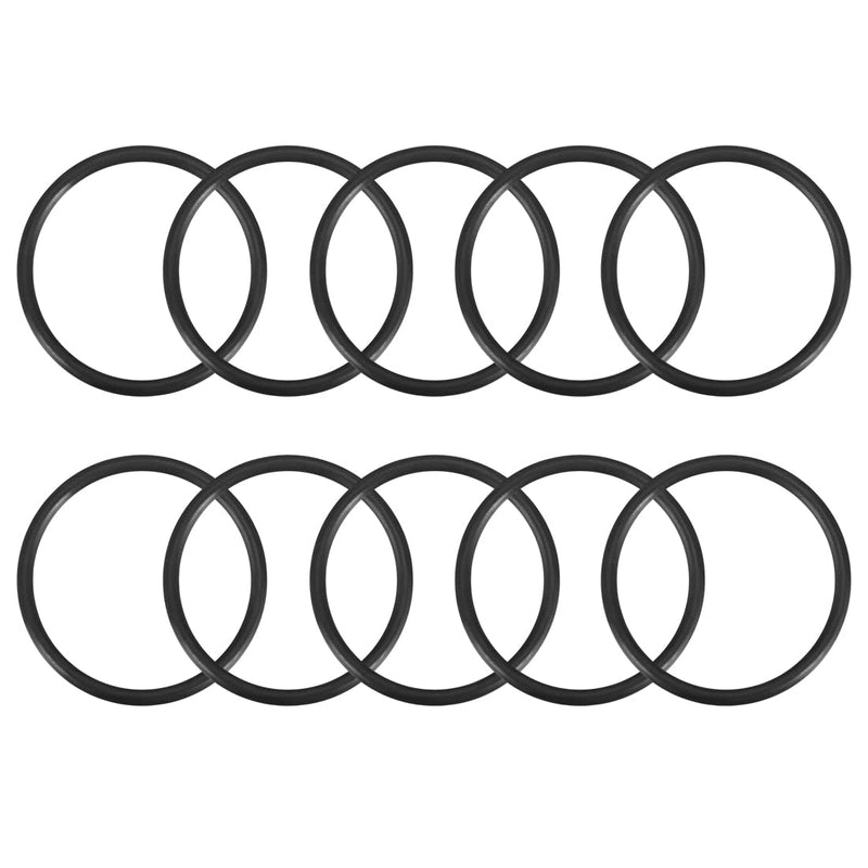 [Australia - AusPower] - uxcell Nitrile Rubber O-Rings 27mm OD 23mm ID 2mm Width, Metric Sealing Gasket for Automotive Machine Plumbing, Pack of 10 23x27x2mm 
