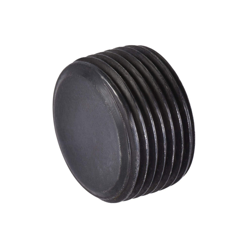 [Australia - AusPower] - uxcell Carbon Steel Internal Hex Thread Socket Pipe Plug, M22x1.5 Male Thread Black Pipe Cap, for Garden Pipe Pneumatic Solenoid Valve, 3Pcs M22 
