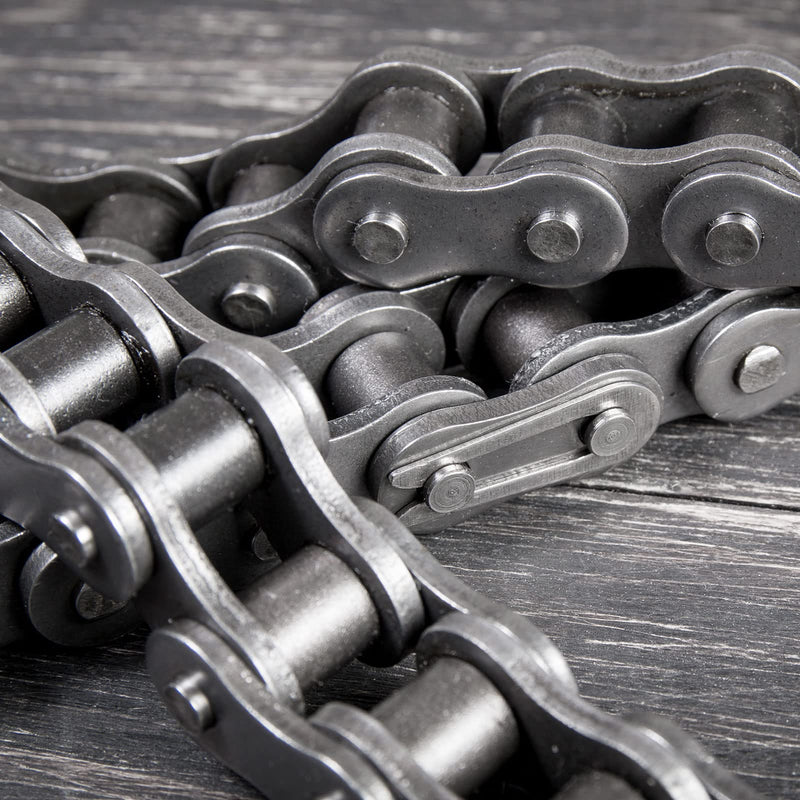 [Australia - AusPower] - uxcell 06B Metric Standard Roller Chain, 5 Feet Carbon Steel Chains 3/8" Industrial Roller Chain Drive Chain for Motorcycle Bicycle Industrial Machinery -160 Links 