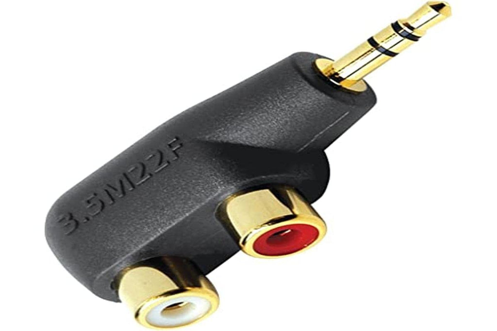 [Australia - AusPower] - Audioquest - 3.5mm Mini-Plug-to-2-RCA Adapter (Hard) 