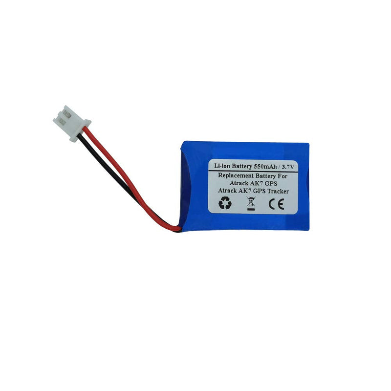 [Australia - AusPower] - STARNOVO 3.7V 550mAH Replacement Battery for Atrack AK7 GPS, AK7 GPS Tracker, P/N N068413 