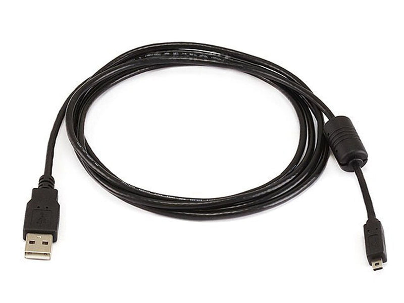 [Australia - AusPower] - Monoprice 6-Feet A to Mini-B 8pin USB Cable with ferrites for Pentax Panasonic Nikon Digital Camera (102735) 