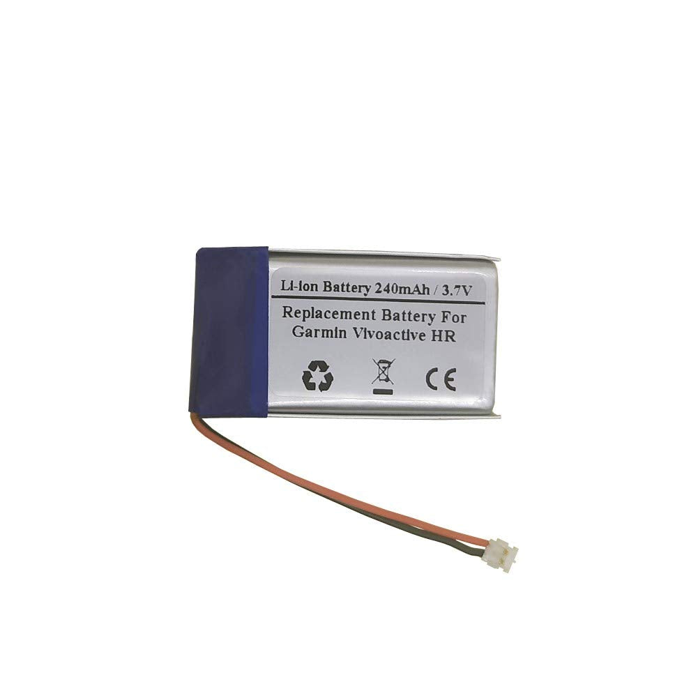 [Australia - AusPower] - STARNOVO 3.7V 240mAh Replacement Battery for Garmin Vivoactive HR,361-00090-00 
