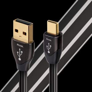 [Australia - AusPower] - AudioQuest Pearl 1.5 m Micro-USB Cable, USB A Micro-USB B Male/Male USB Cable - Black (1.5 m, USB A, Micro-USB B, 2.0, Male/Male, Black). 