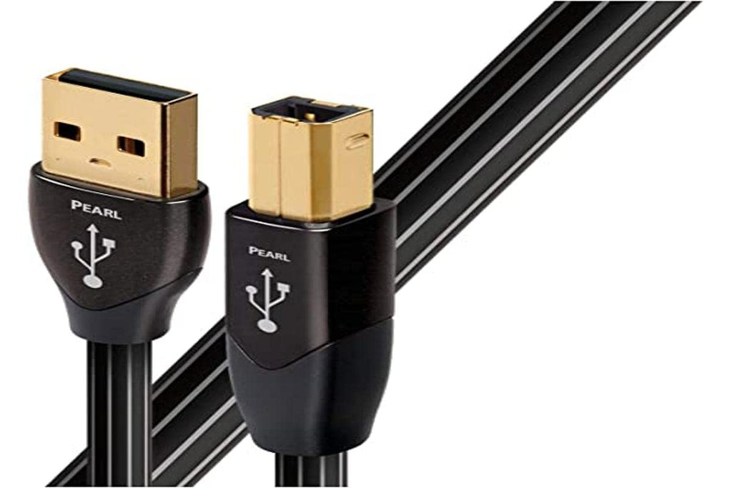 [Australia - AusPower] - AudioQuest Pearl USB A-B 3m USB A Male USB B Cable USB 3 m USB A Male to USB B Male 2.0 Black 