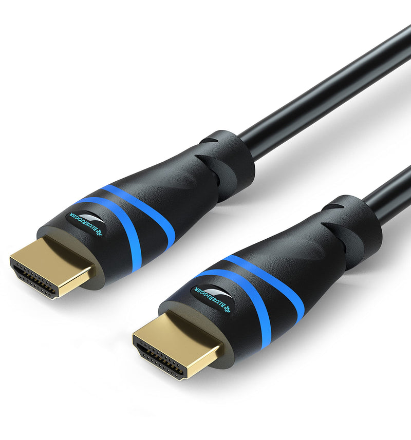 [Australia - AusPower] - BlueRigger 4K HDMI Cable 3FT, (4K 60Hz HDR, HDCP 2.2, High Speed 18Gbps) - Compatible with PS5/PS4, Xbox, Roku, Apple TV, HDTV, Blu-ray, PC 1 