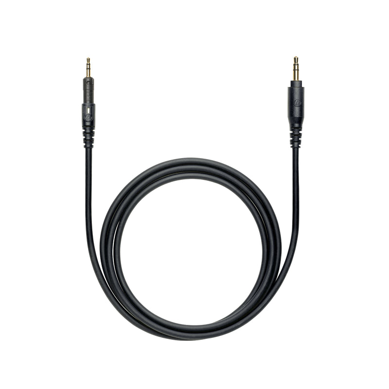 [Australia - AusPower] - Audio-Technica HP-SC Replacement Cable for M-Series Headphones,Black Short Black Cable 
