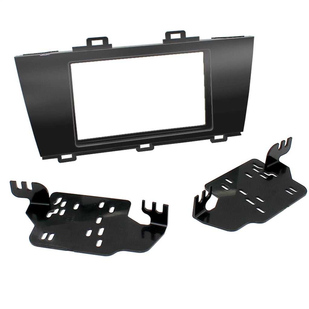 [Australia - AusPower] - Scosche SU2030SB Compatible with 2014-Up Subaru Legacy/Outback ISO Double DIN Dash Kit; Silver 