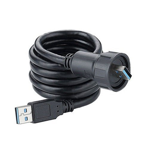 [Australia - AusPower] - CNLINKO USB 3.0 Type A Connector, Male Plug with 40 inches Cable, Outdoor Waterproof IP67, Data + Power, Industrial Standard USB 3.0 Type A 