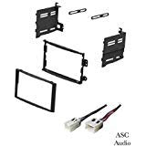 [Australia - AusPower] - ASC Car Stereo Dash Install Kit and Wire Harness for Installing a Double Din Aftermarket Radio for 2003 2004 2005 Nissan 350z 
