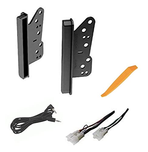 [Australia - AusPower] - ASC Double Din Car Stereo Dash Kit and Wire Harness for Some Scion Toyota - Compatible Vehicles Listed Below 