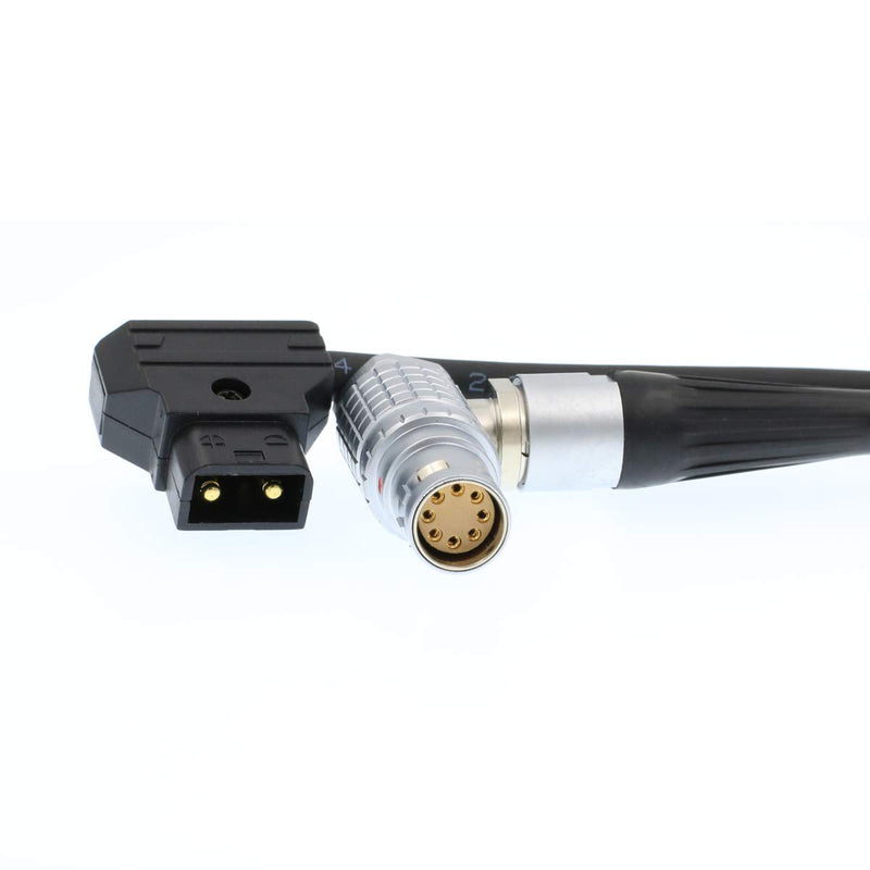 [Australia - AusPower] - DRRI D-tap to 8 Pole Female Right Angle Connector FHJ.2B.308 for Alexa Mini Camera FHG 8P straight cable 